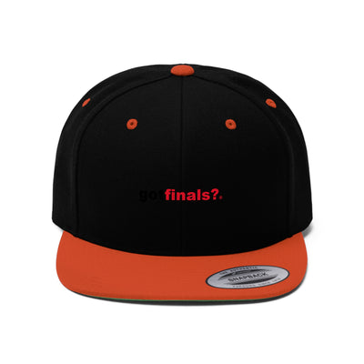 Unisex Flat Bill Hat